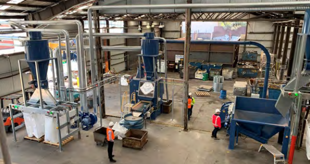 Non-Ferrous Cable Granulator Upgrade in Milperra, NSW